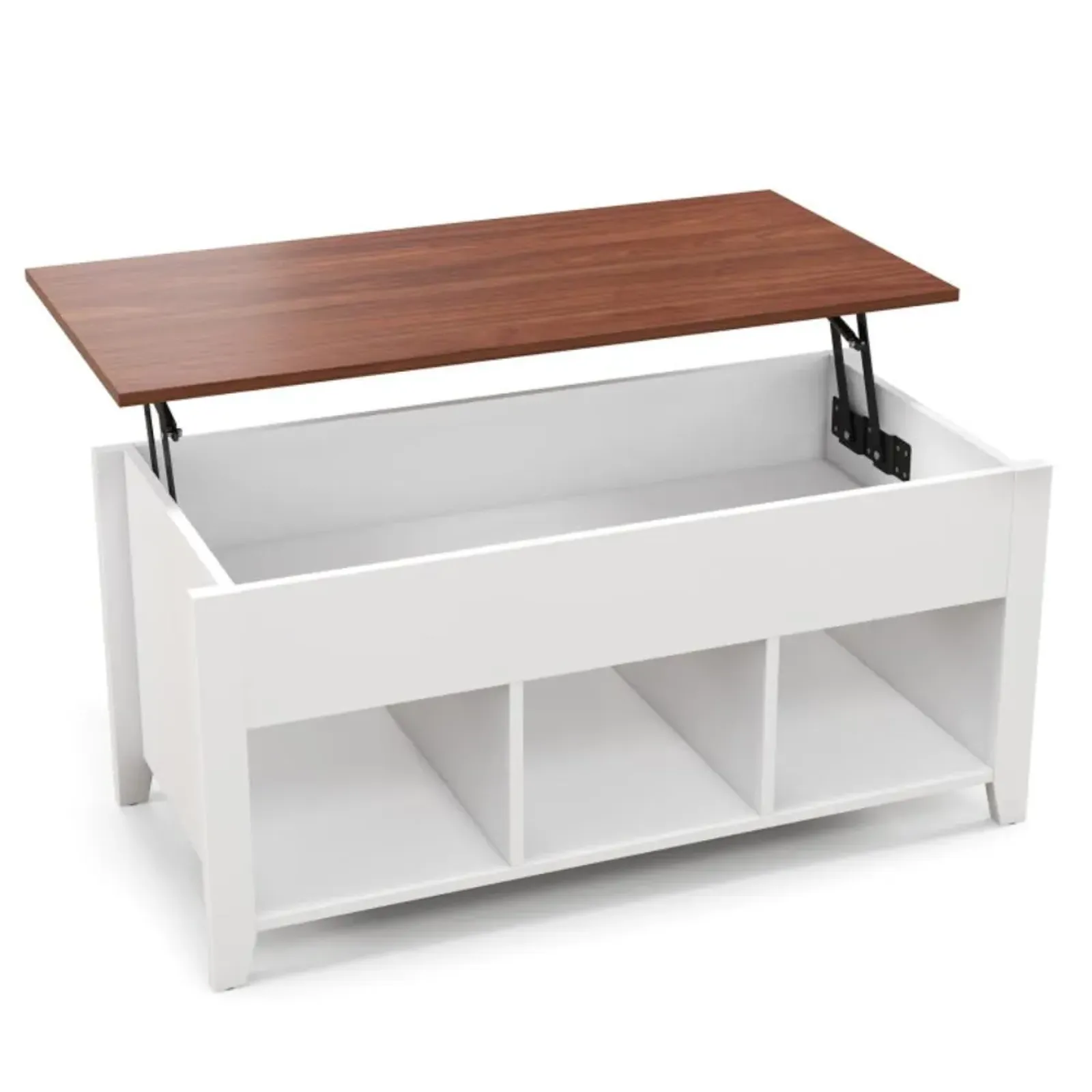 Hivvago Lift Top Coffee Table with Hidden Storage Compartment