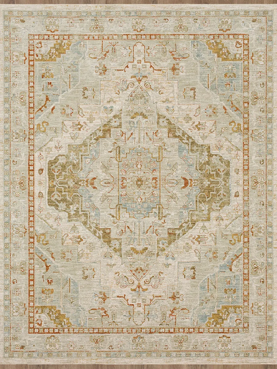 Adalia Kumra Cream 9' X 12' 2" Rug