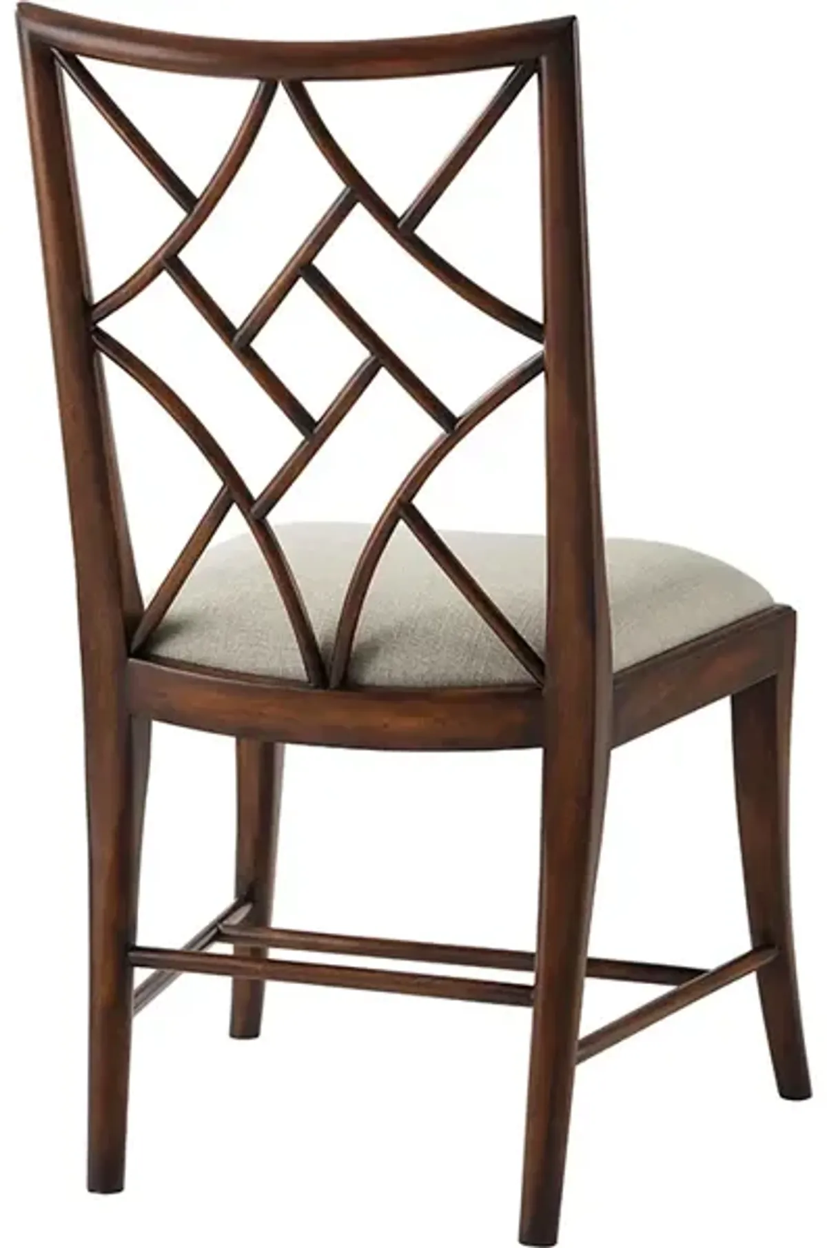 A Delicate Trellis Side Chair