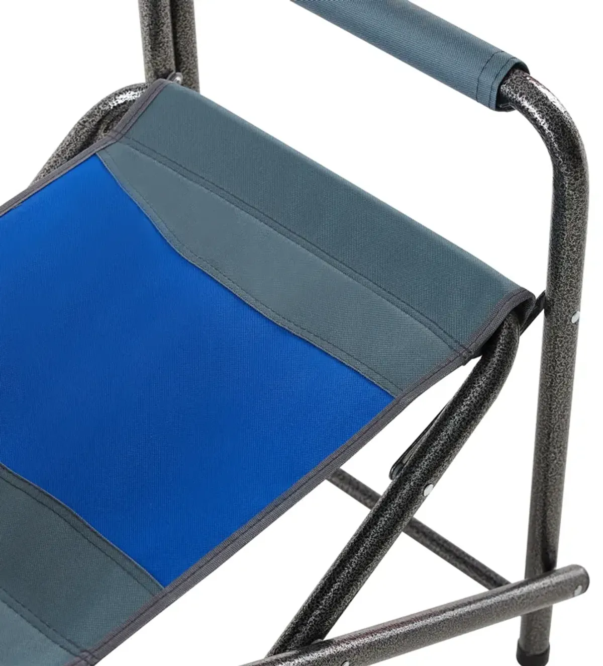 Hivvago Aluminum Folding Outdoor Camping Director's Chair with Storage Pockets