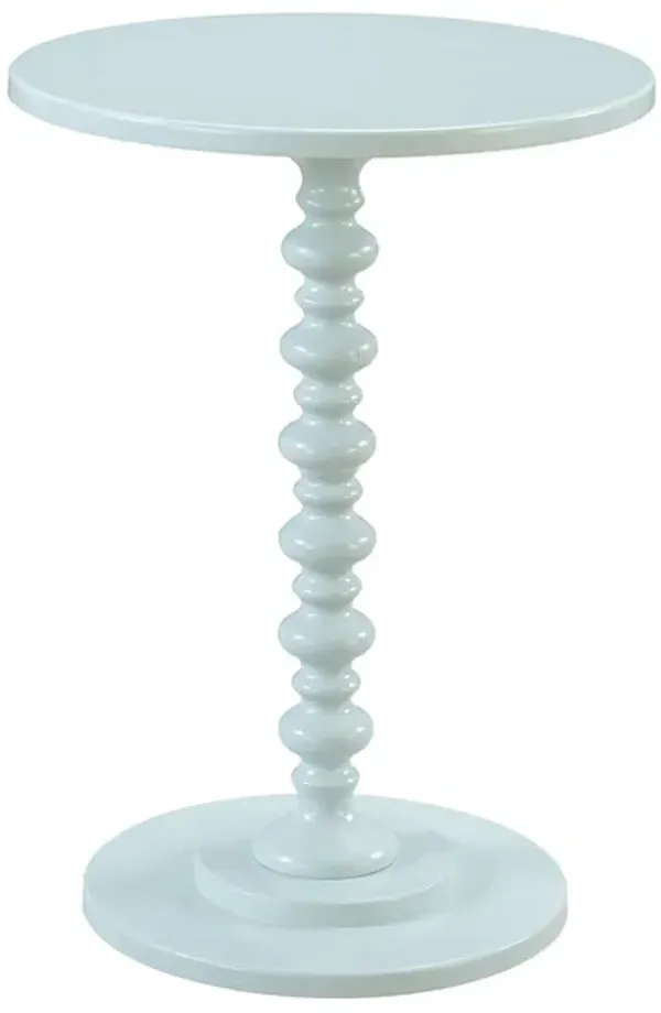 Convenience Concepts Palm Beach Spindle Table, Sea Foam
