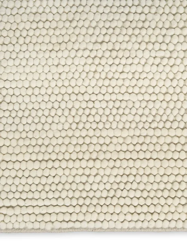 Pure Knots KNT01 Ivory 5'3" x 7'3" Rug