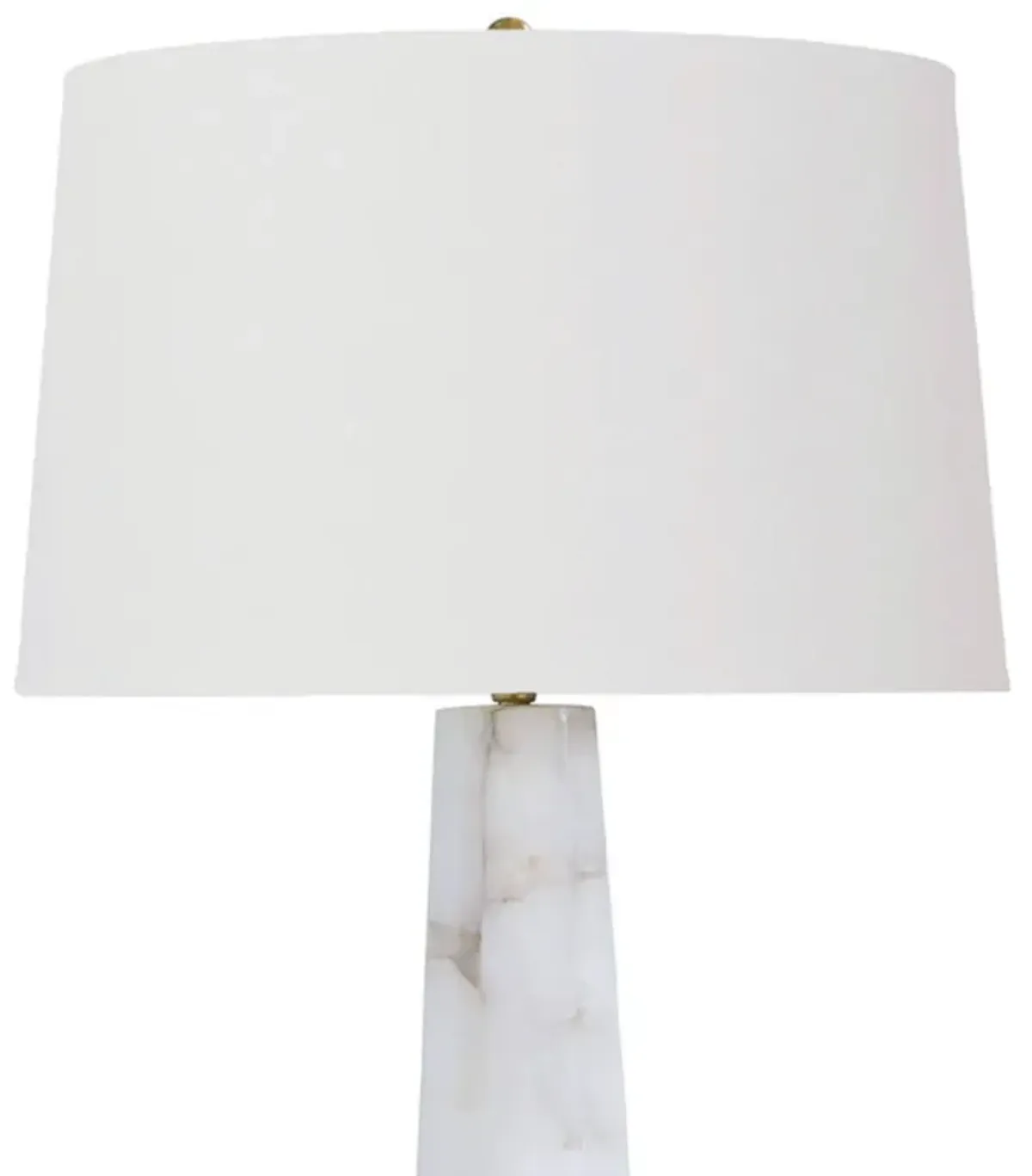 Quatrefoil Alabaster Table Lamp