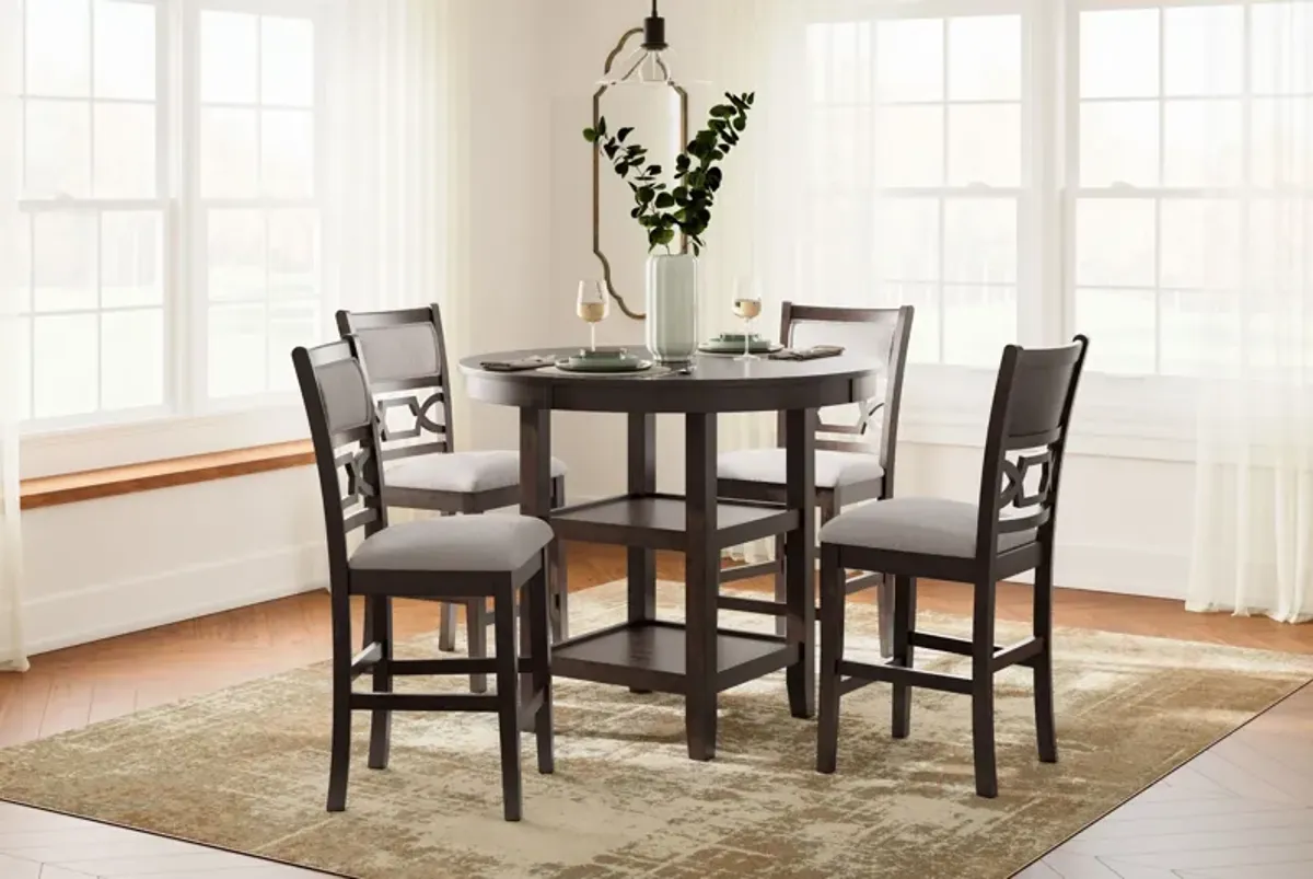 Langwest Counter Height 5-Piece Dining Set