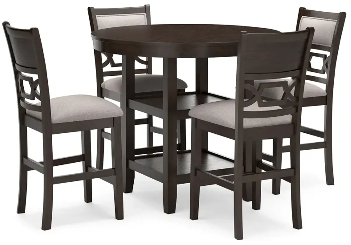 Langwest Counter Height 5-Piece Dining Set