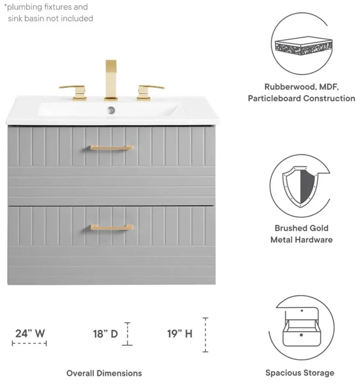 Daybreak 24" Wall-Mount