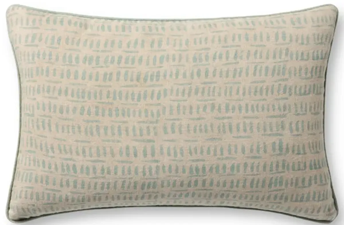 PLL0162 Light Blue 13''x21'' Down Pillow