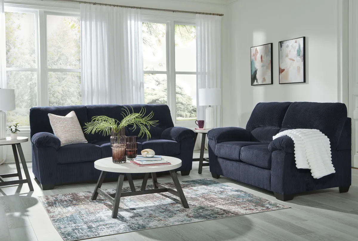 SimpleJoy Sofa in Navy