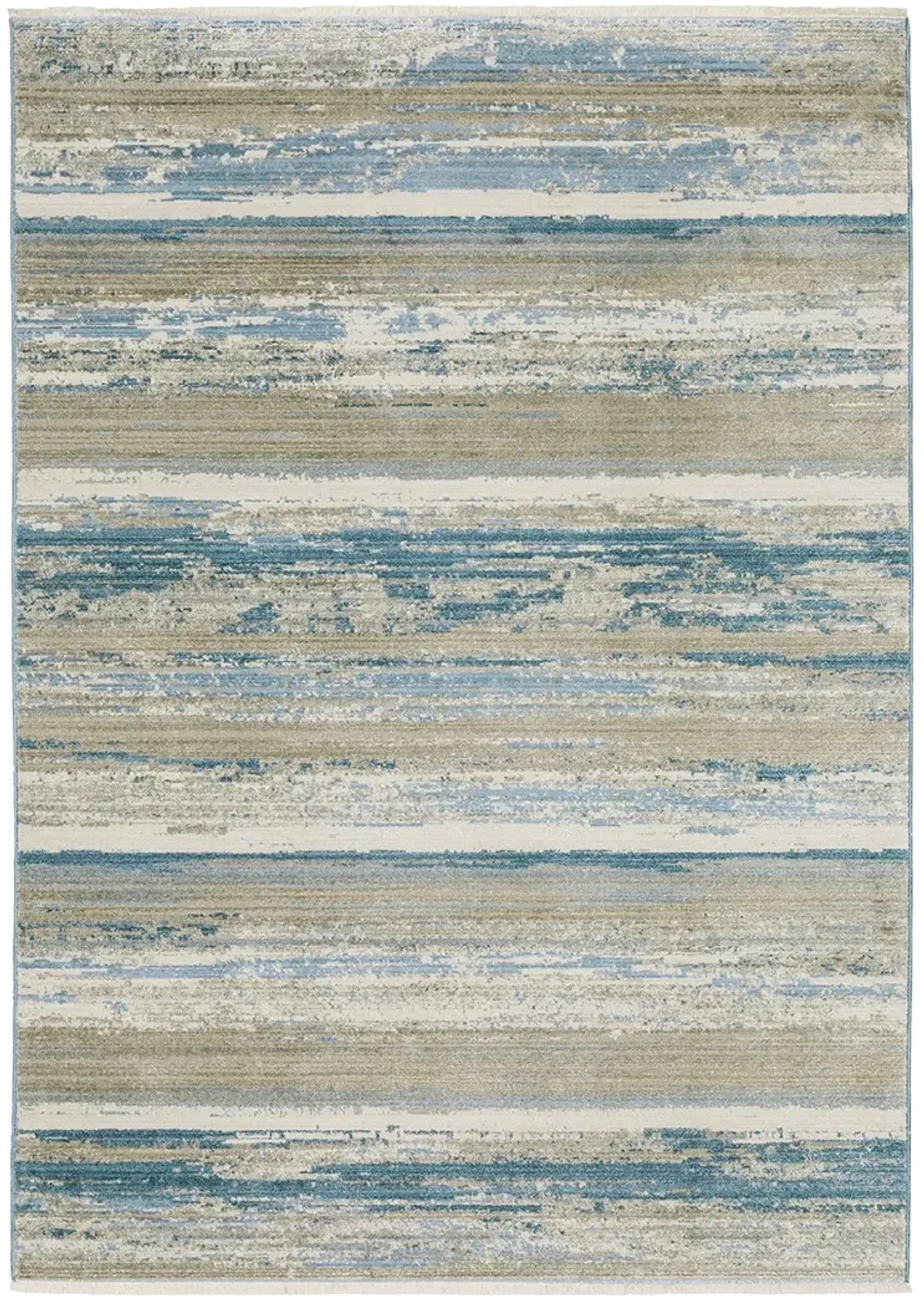 Bauer 3'10" x 5'5" Blue Rug