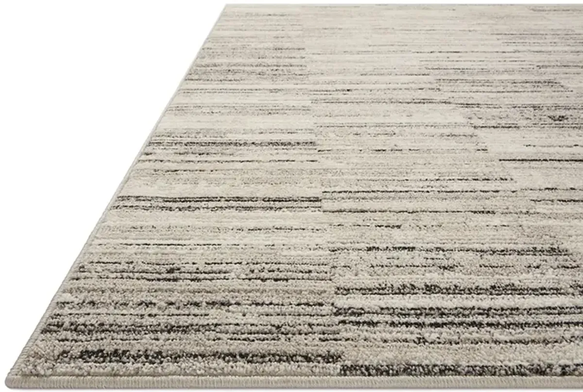 Darby DAR01 Charcoal/Sand 4' x 6' Rug