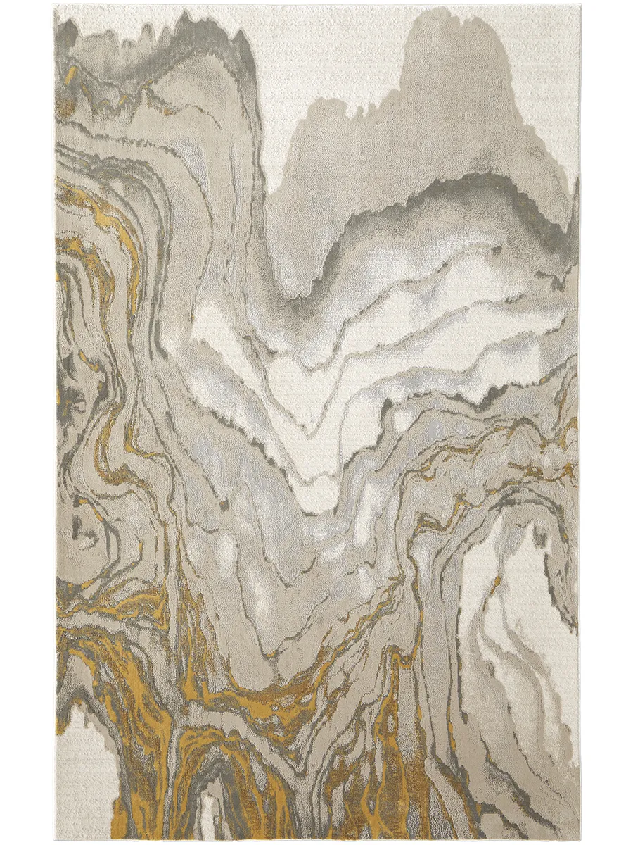 Waldor 3602F Gold/Ivory/Gray 10' x 13'2" Rug