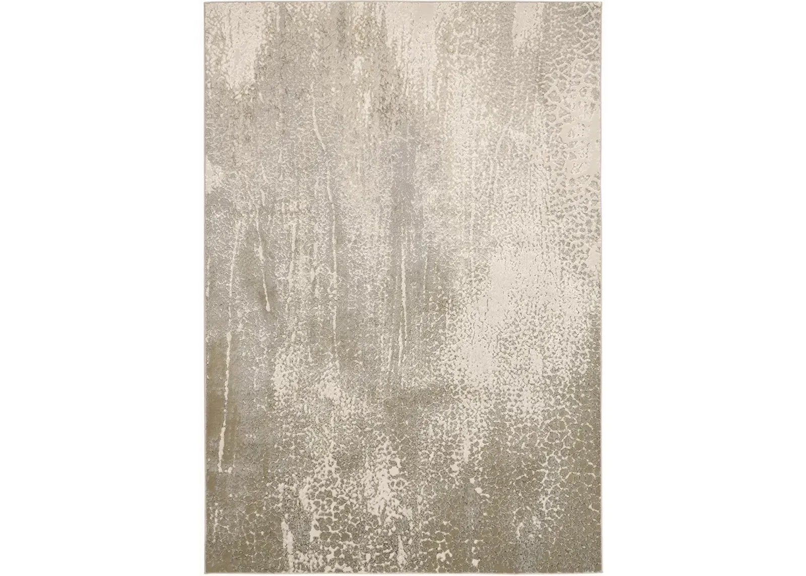 Aura 3739F Ivory/Gray/Gold 5' x 8' Rug