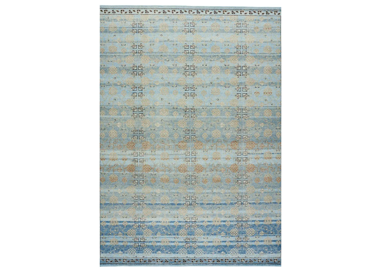 Eden Anemone Blue 9' x 12' Rug