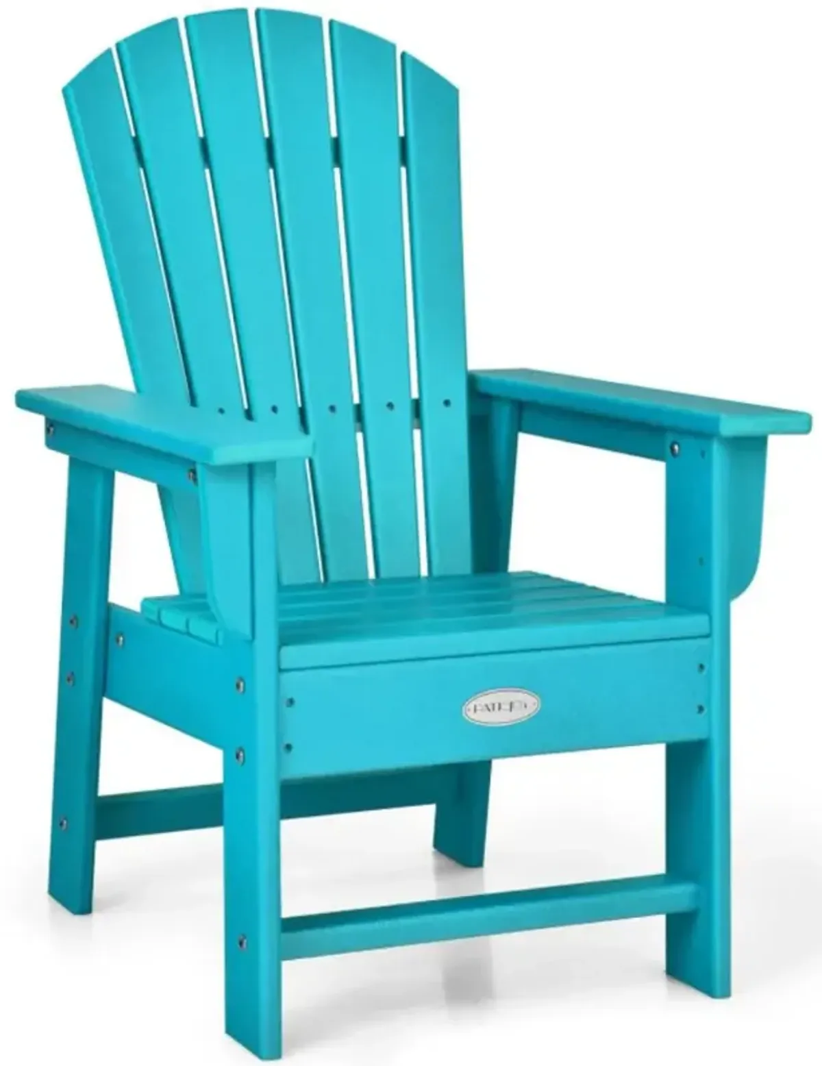 Hivvago Patio Kids' Adirondack Chair with Ergonomic Backrest