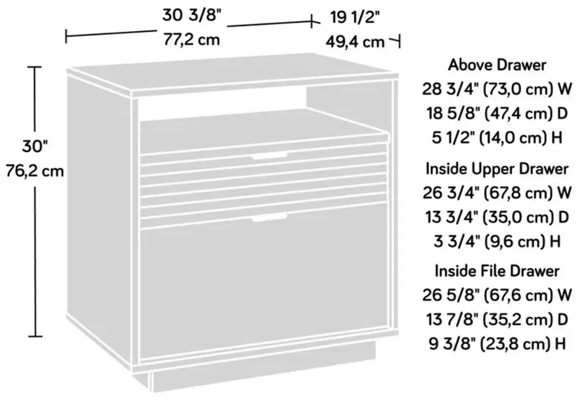 Sauder East Rock Lateral File Ao