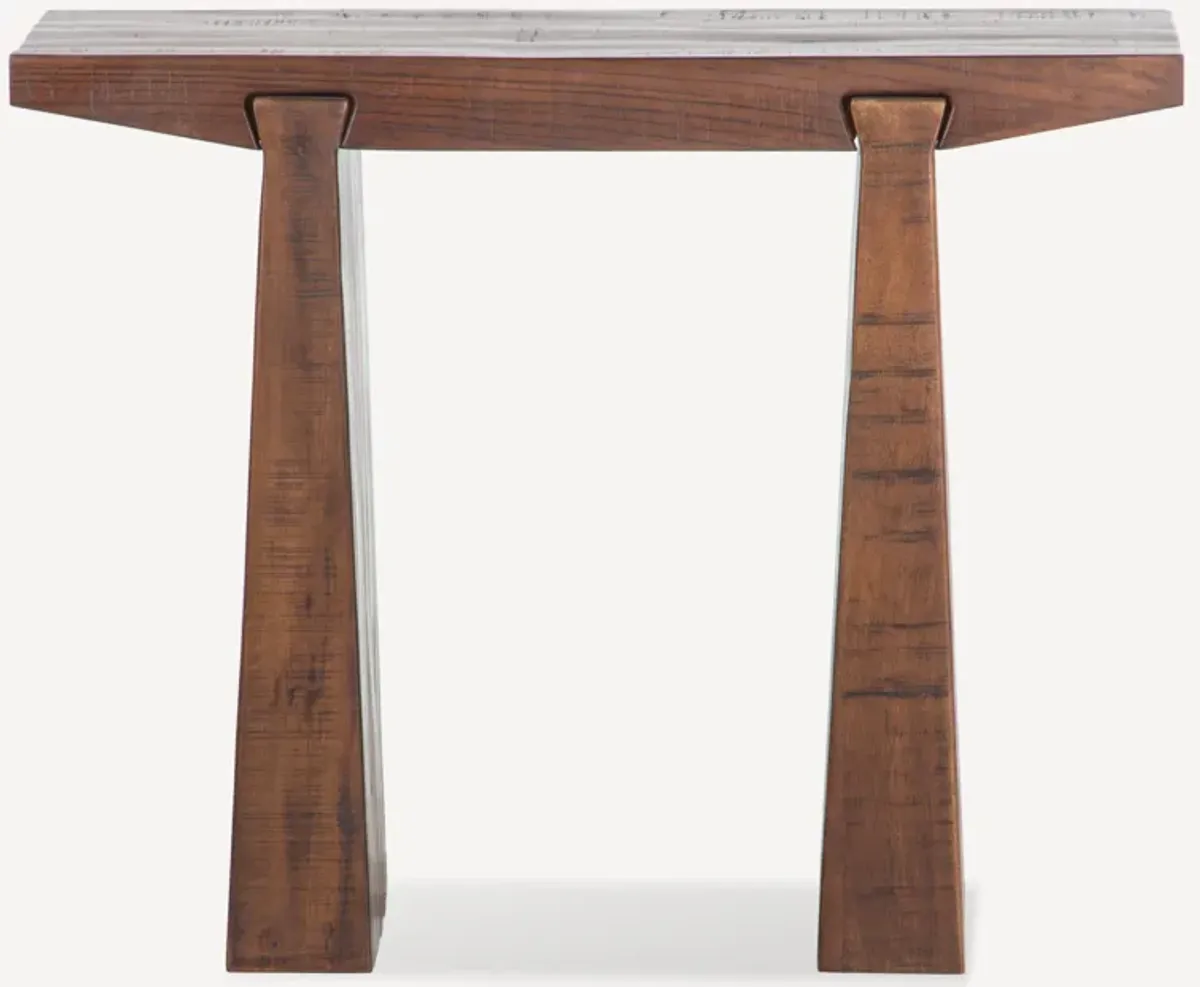 Keystone  Side Table - Rustic