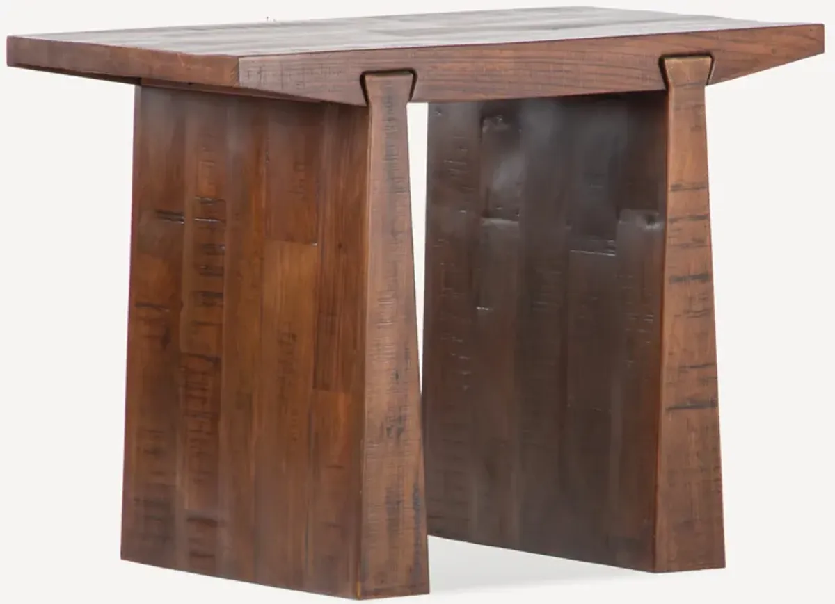Keystone  Side Table - Rustic