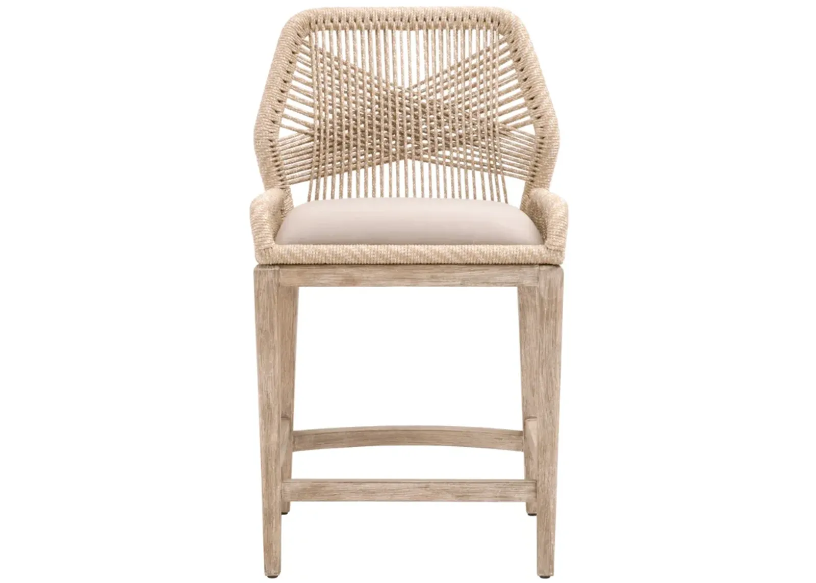 Loom Counter Stool in Sand