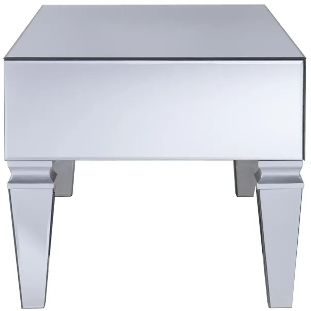 Darien Mirrored Coffee Table w/ Storage