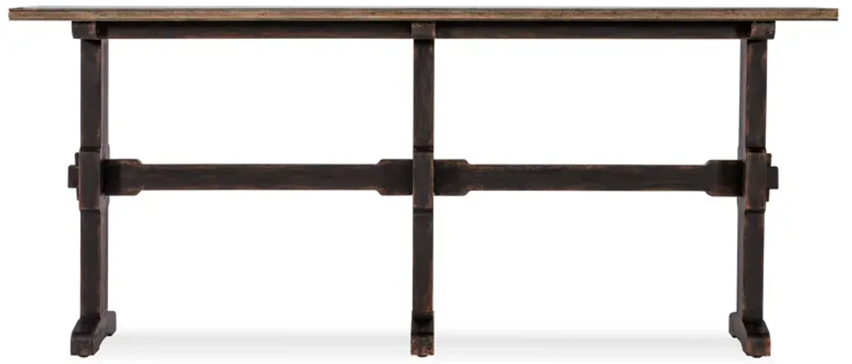 Americana Trestle Console Table