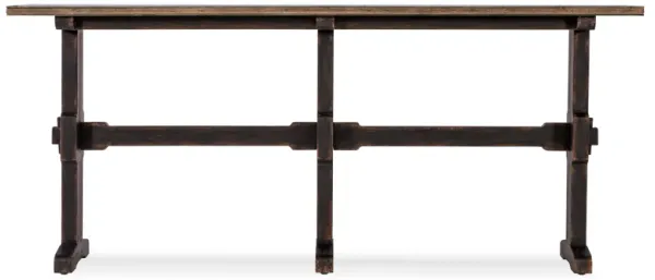 Americana Trestle Console Table