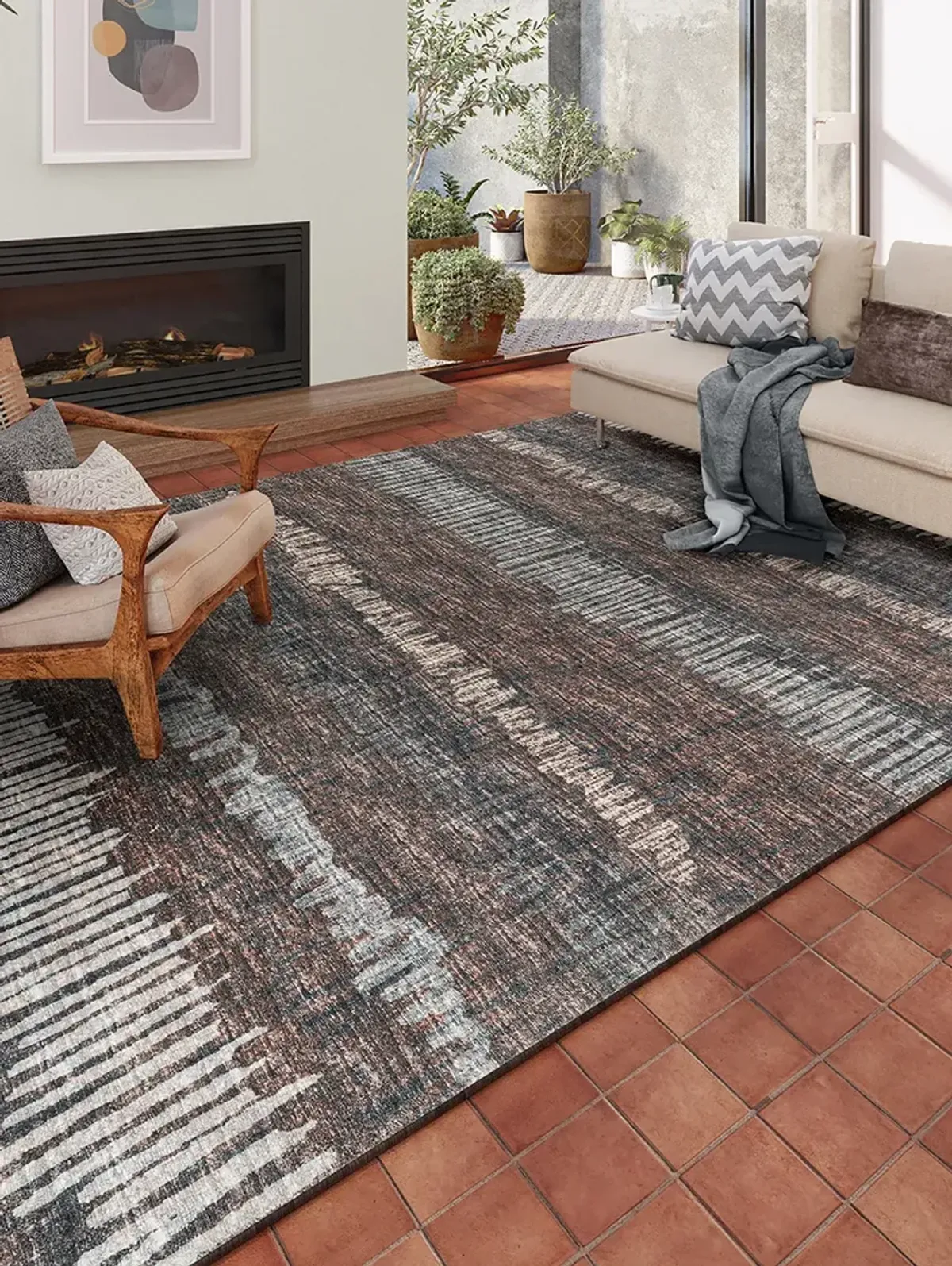 Winslow WL4 Coffee 9' x 12' Rug