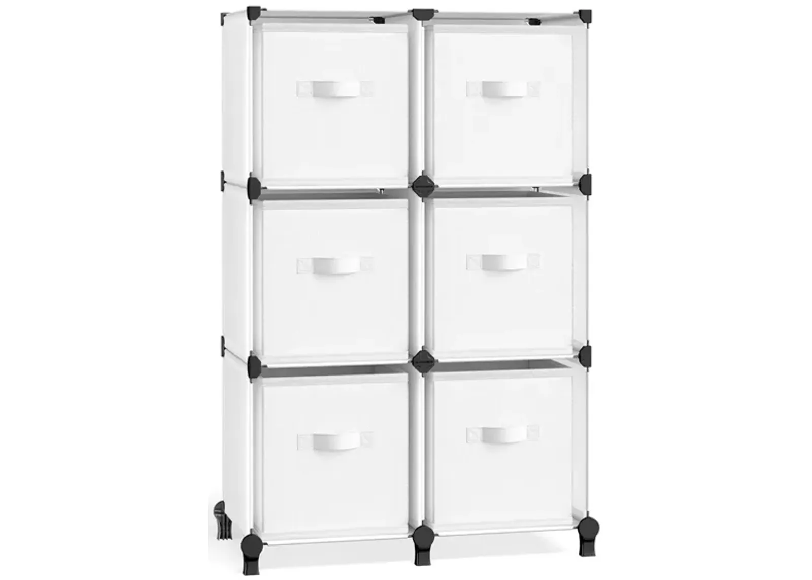 Cube Storage Organizer with 6 Storage Boxes