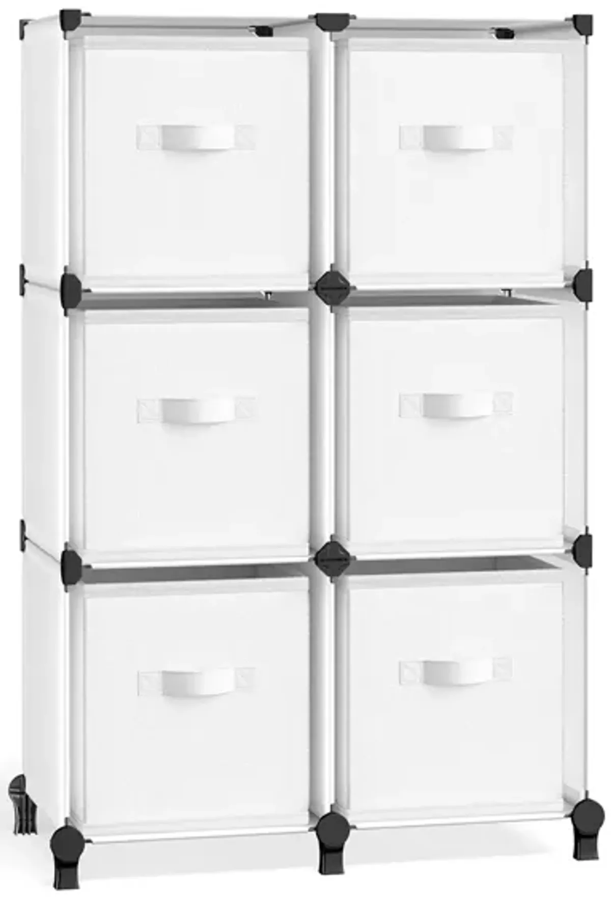 Cube Storage Organizer with 6 Storage Boxes