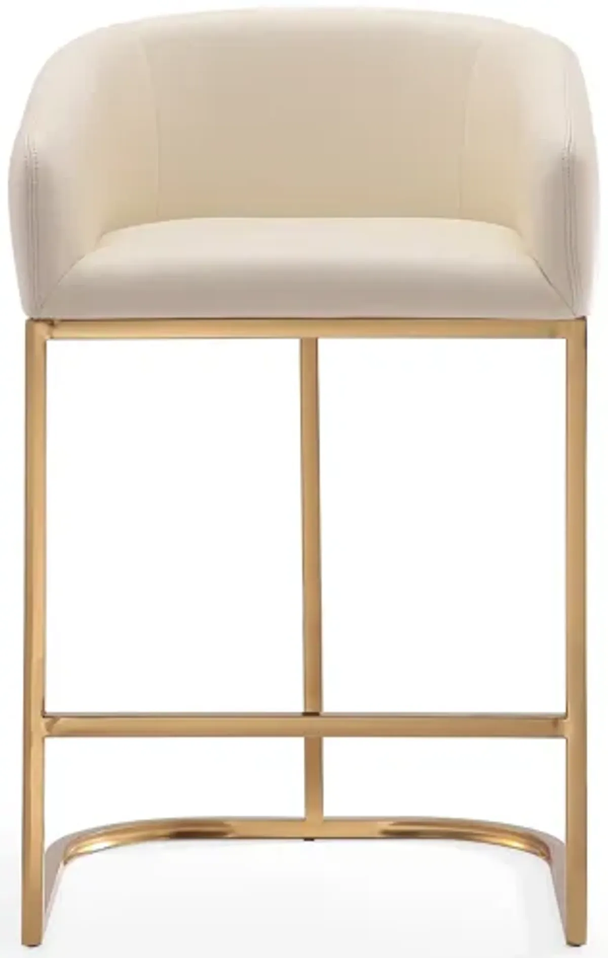 Louvre Cream Counter Stools (Set of 3)