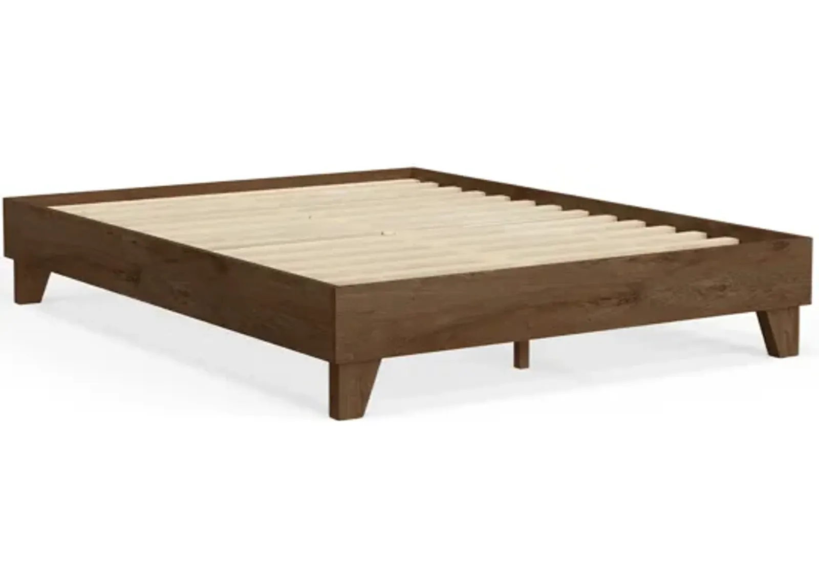 eLuxury Wooden Platform Bed Frame