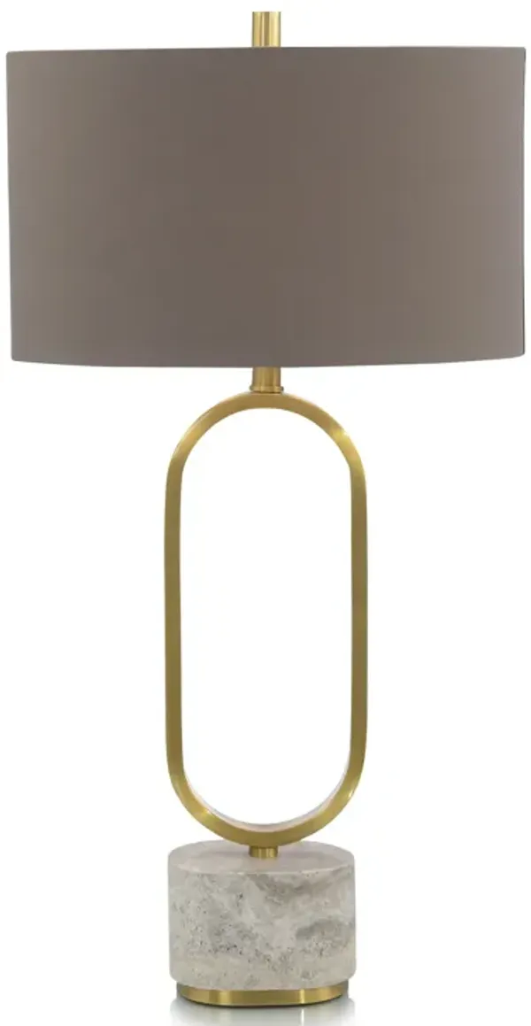 Golden Loop Table Lamp