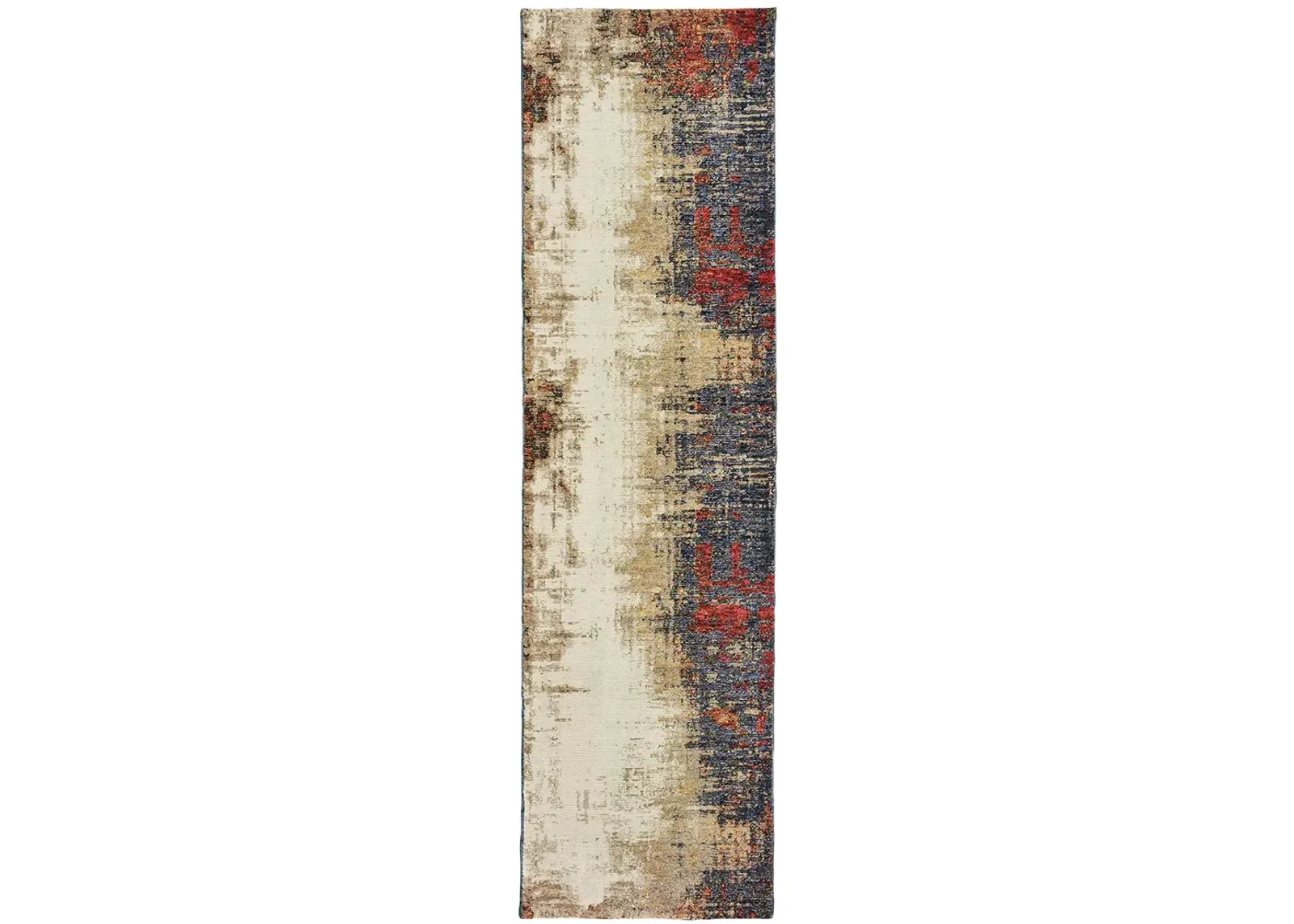 Evolution 2'3" x 8' Ivory Rug