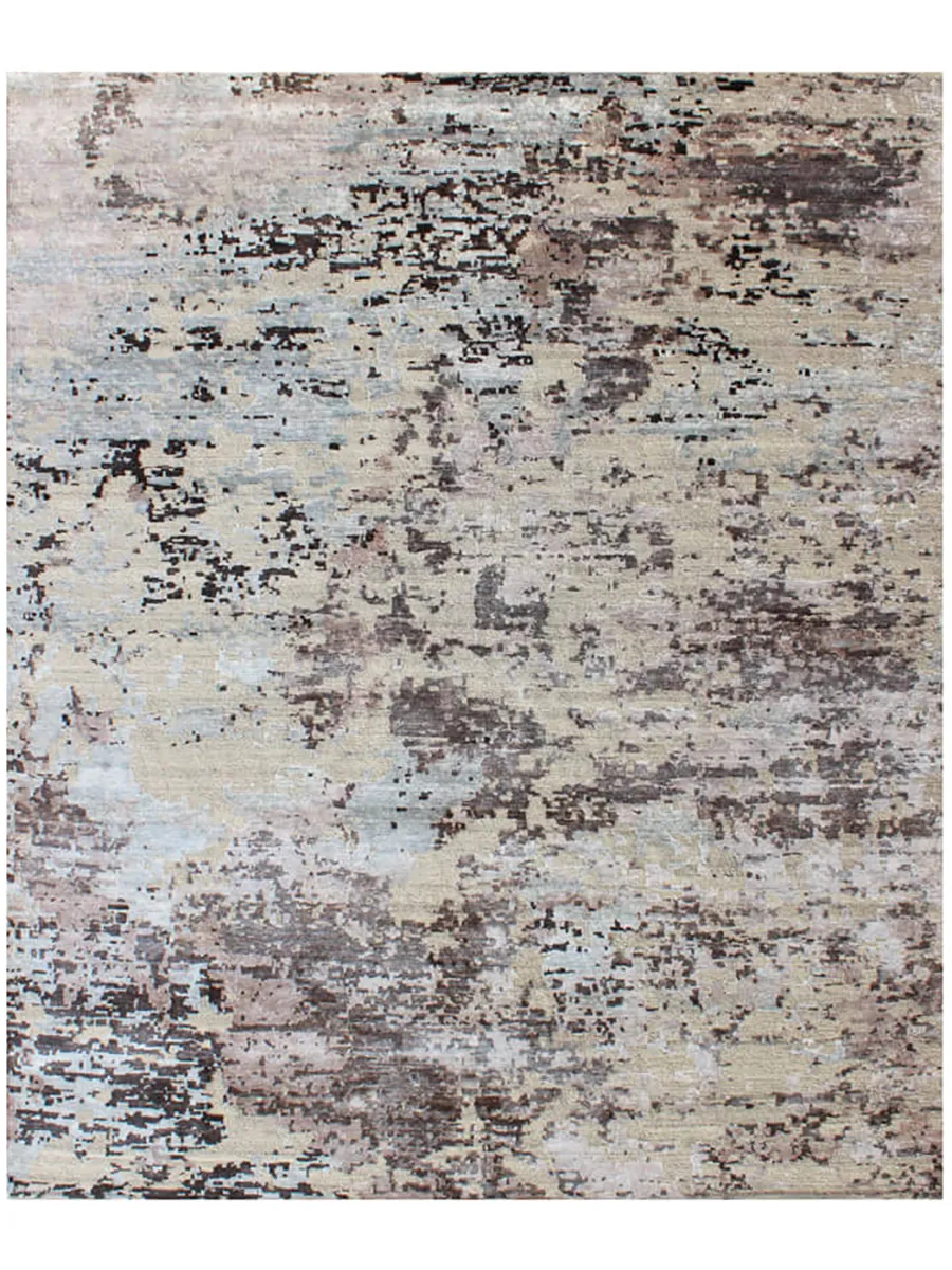 Infinity INF10597 Silver 10" x 14" Rug