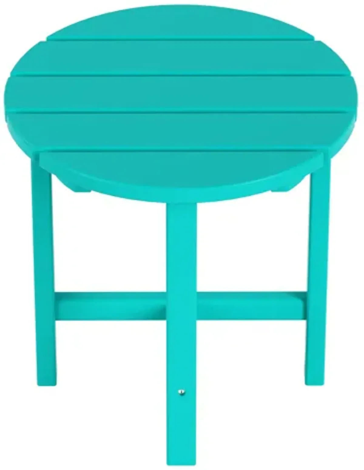 WestinTrends Outdoor Patio Round Adirondack Side Table