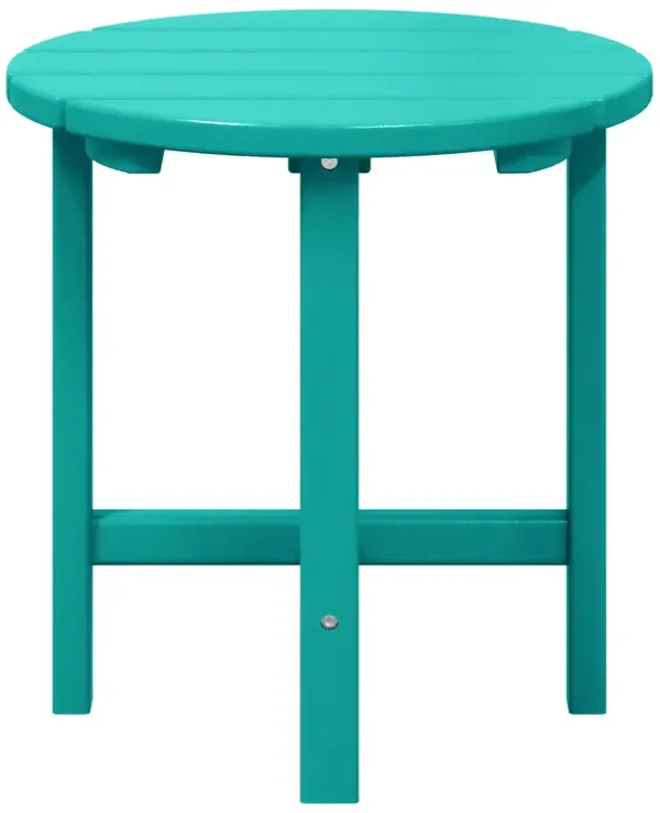 WestinTrends Adirondack Round Outdoor Side Table