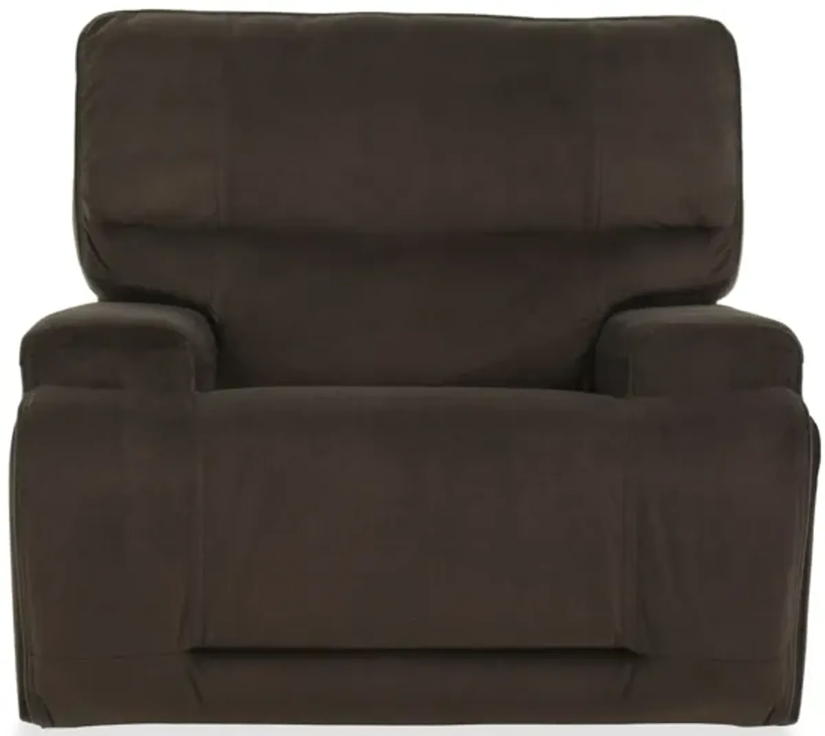 Dark Gray Power Swivel Glider Recliner