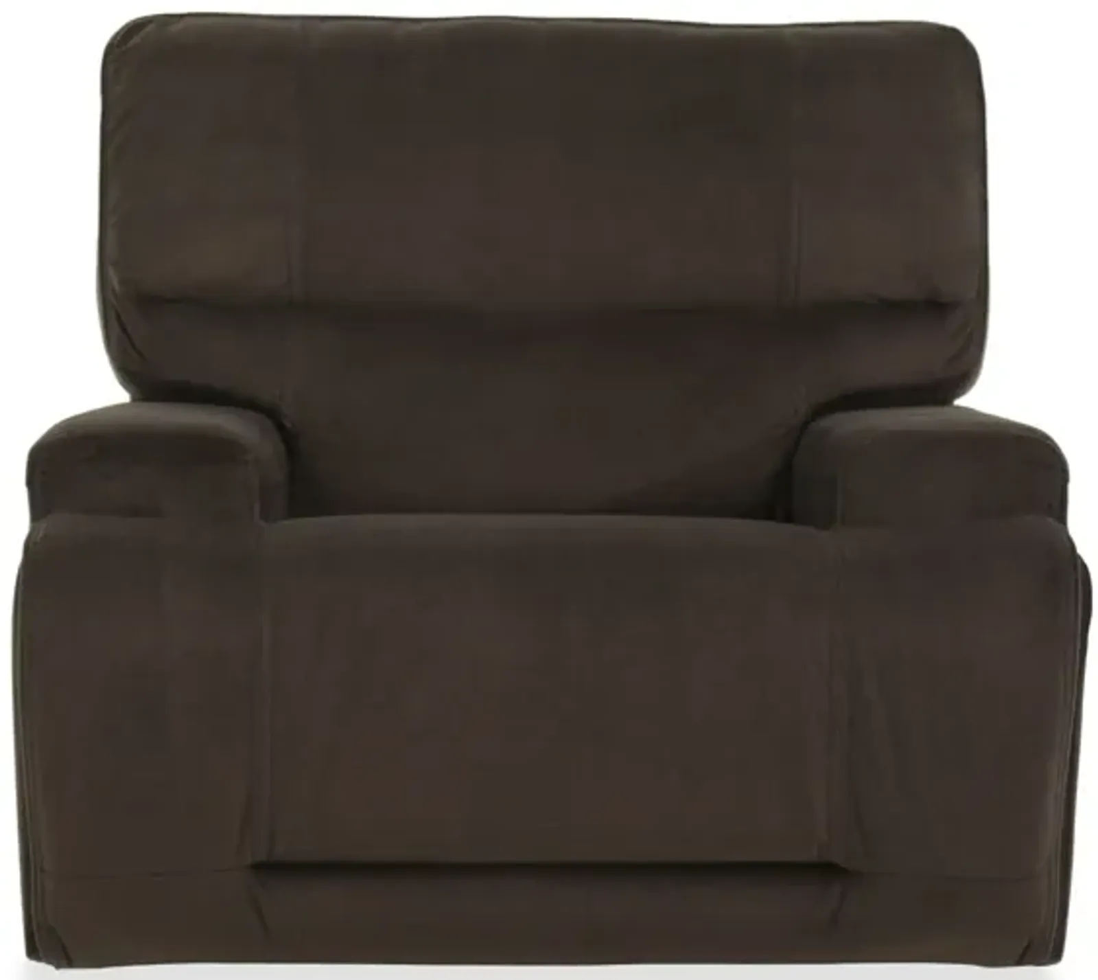 Dark Gray Power Swivel Glider Recliner