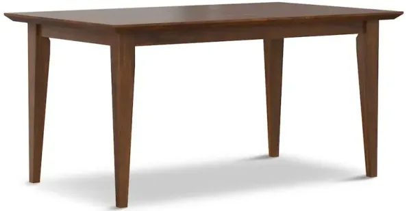 Simpli Home Colby Extendable Dining Table In Walnut