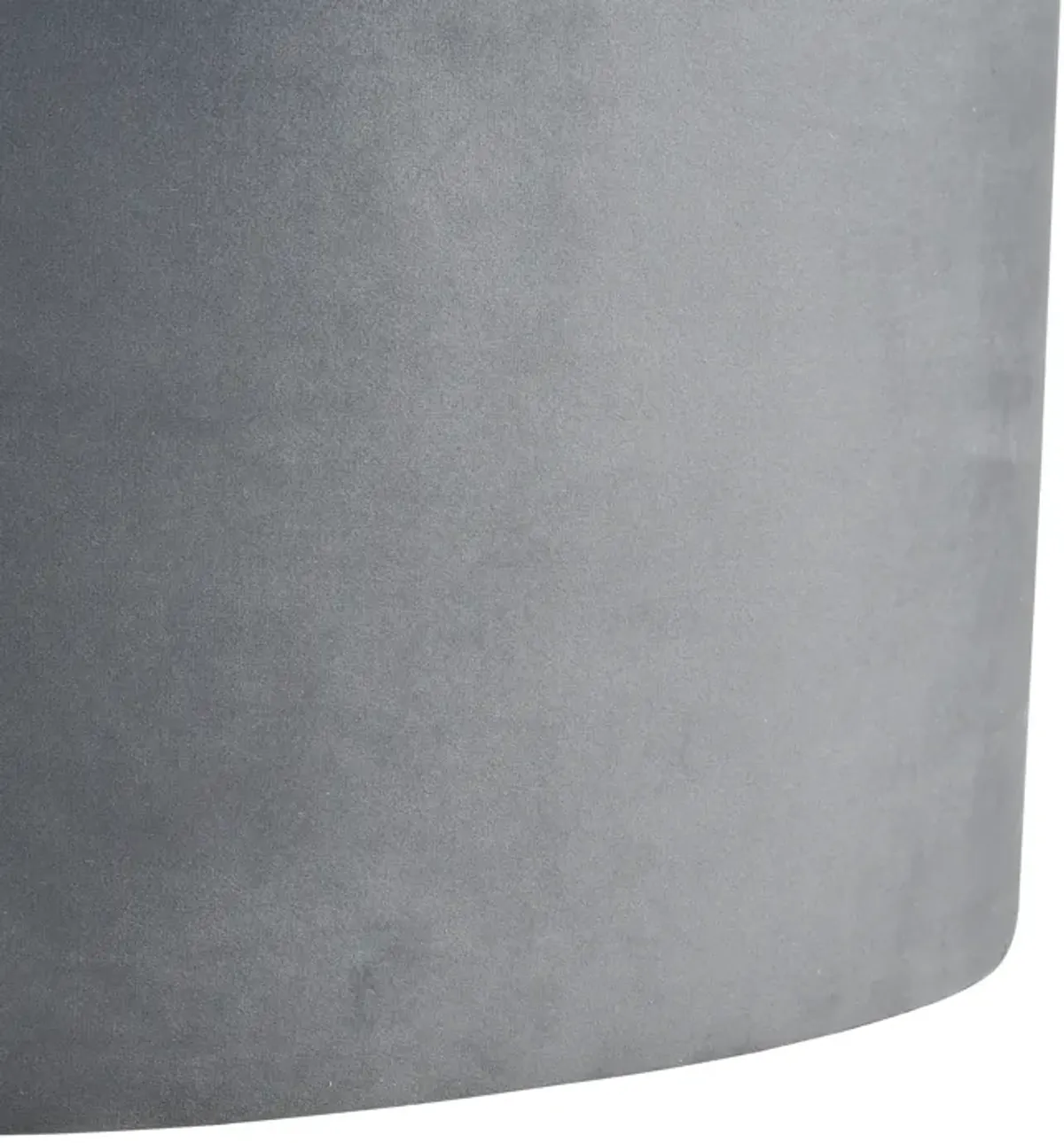 Linder Grey Ottoman