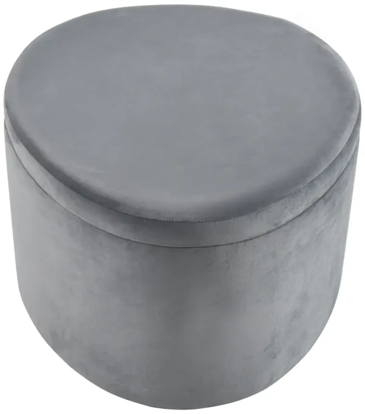 Linder Grey Ottoman