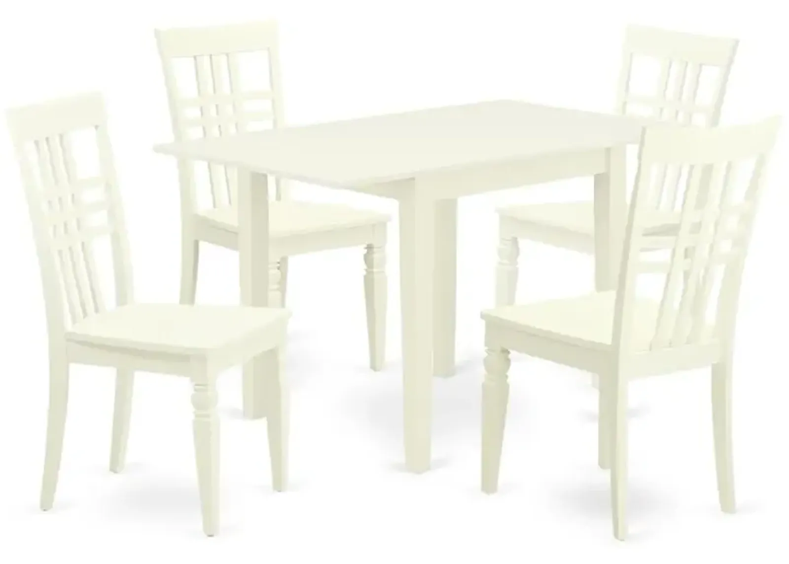 Dining Room Set Linen White