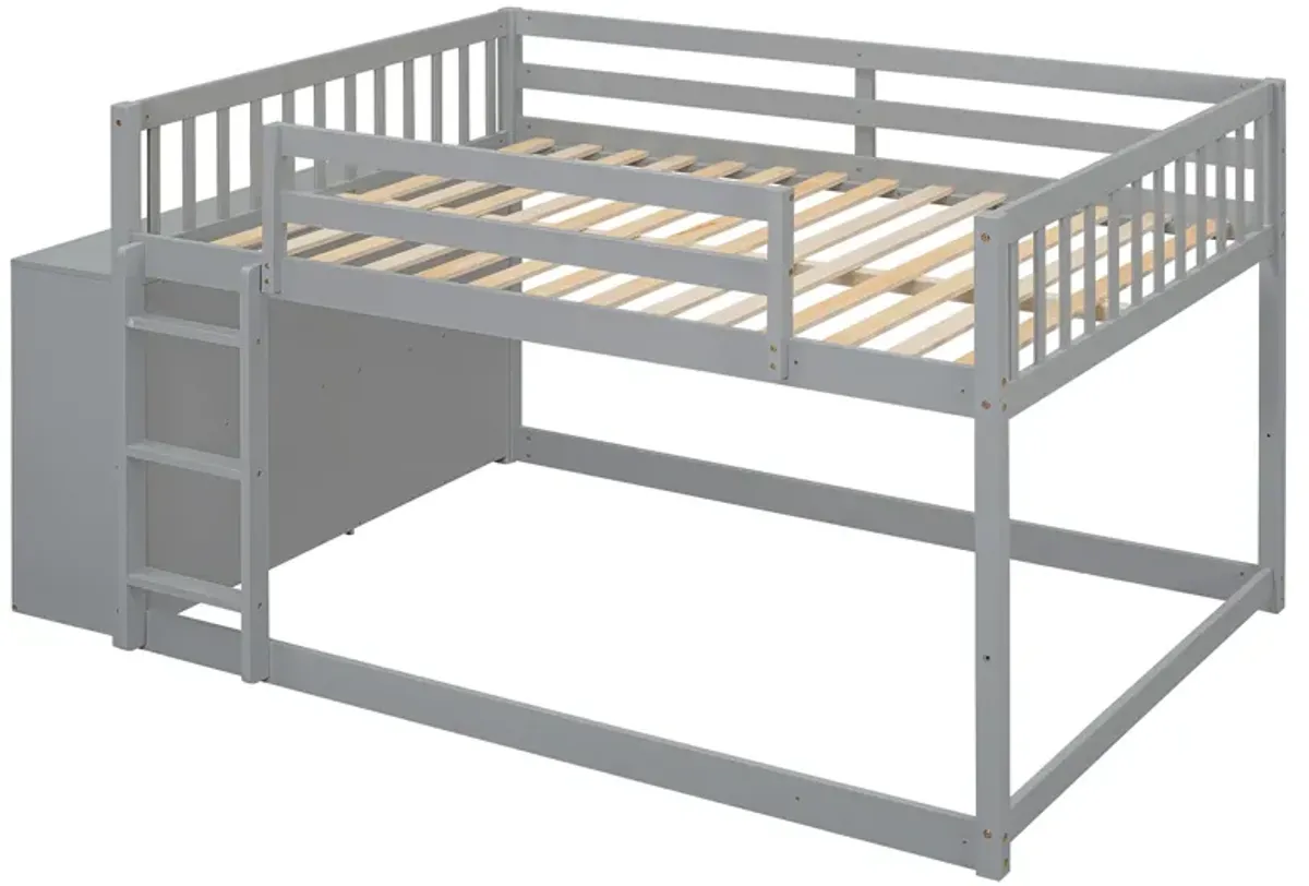 Merax Modern Bunk Bed with 4 Drawers