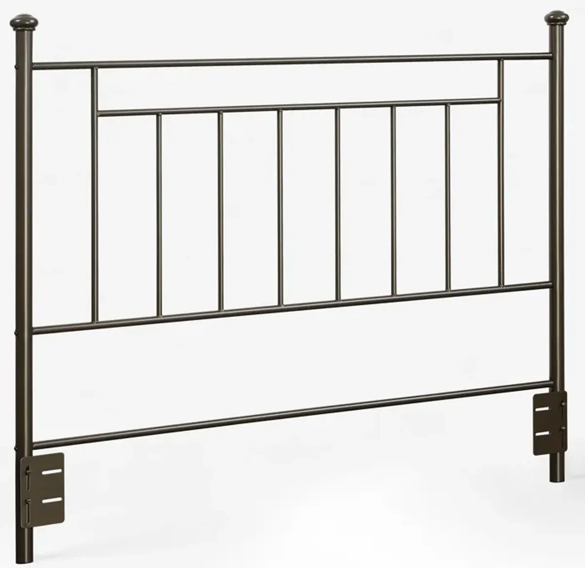 Laurel Full/Queen Adaptable Metal Headboard, Bronze