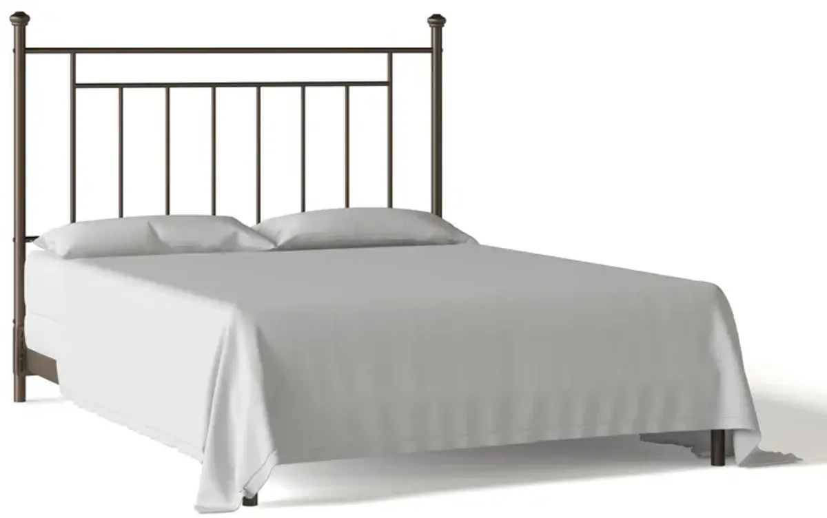 Laurel Full/Queen Adaptable Metal Headboard, Bronze