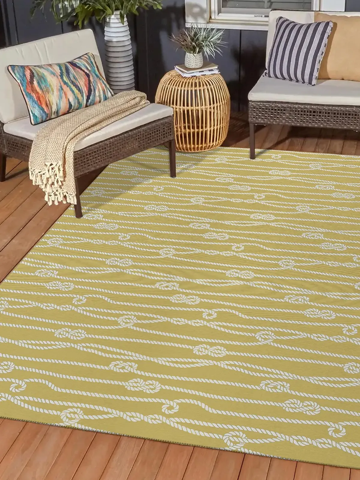 Harbor HA7 Gold 8' x 10' Rug