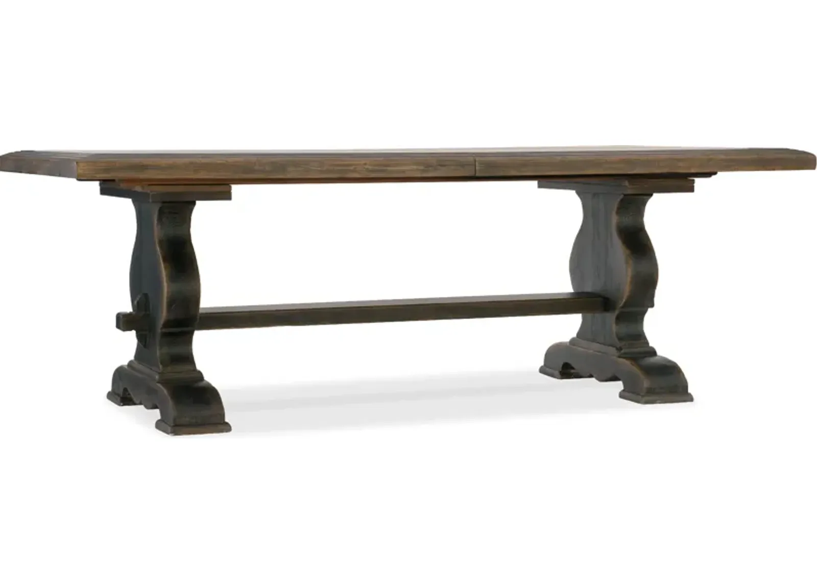 Bandera 86in Table In Dark Wood