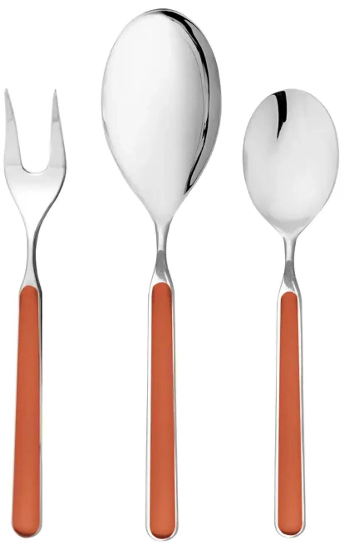 Fantasia 3-Piece Serving Set in Rust