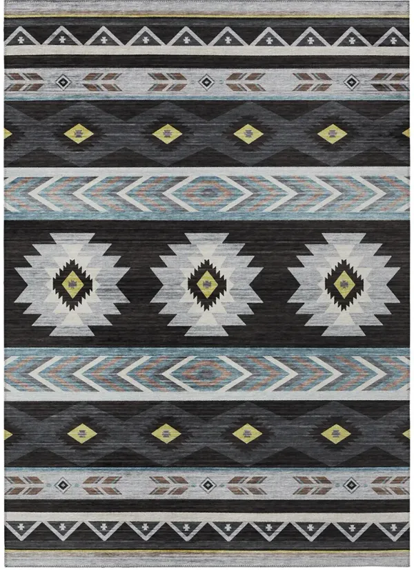 Phoenix PH3 Black 9' x 12' Rug