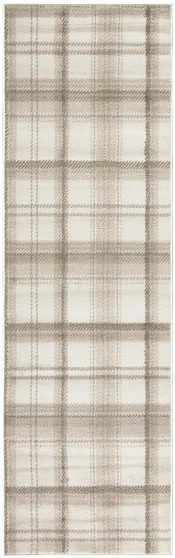 Grafix GRF03 Ivory/Beige 2'3" x 12' Rug