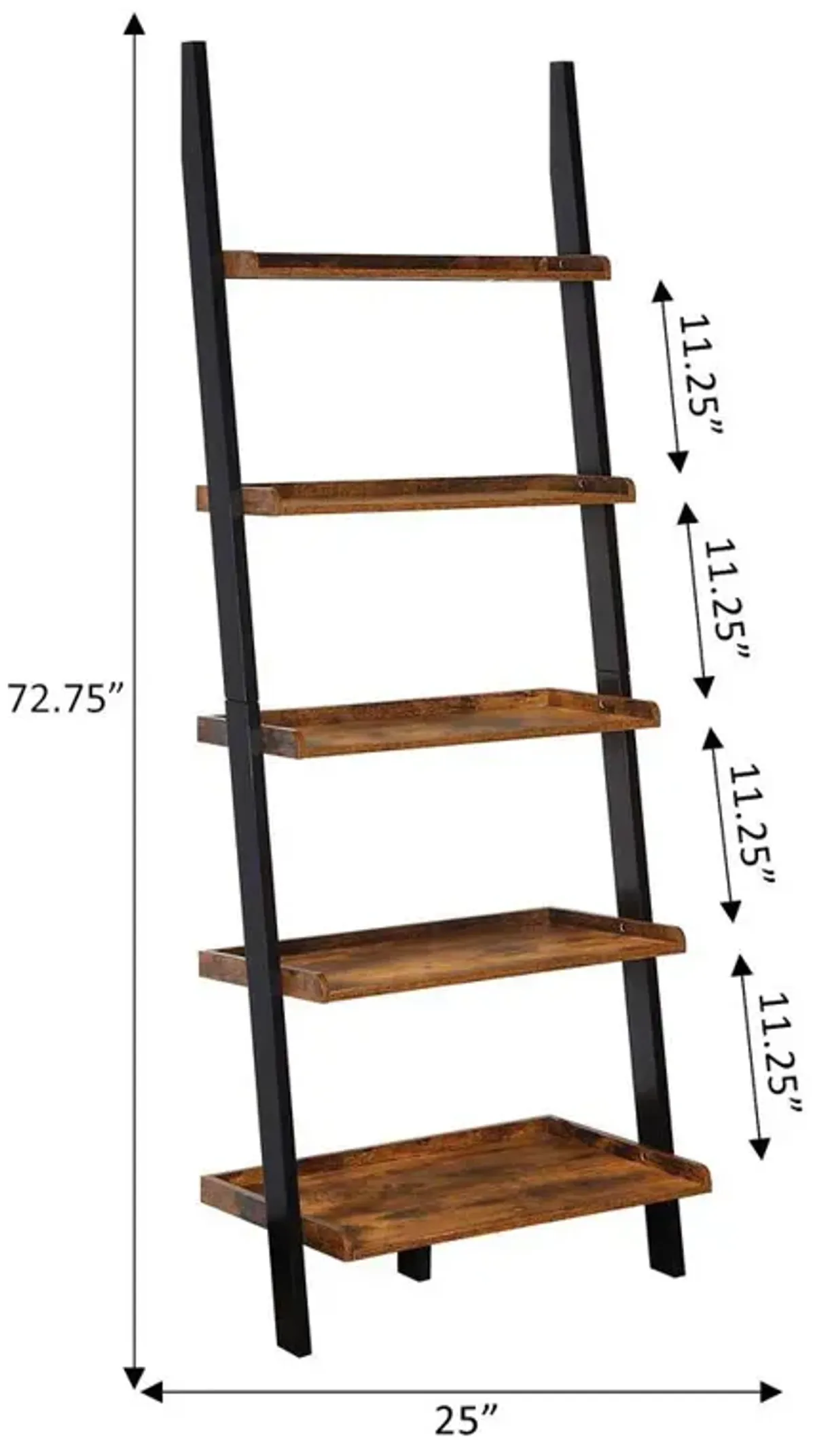 Convience Concept, Inc. American Heritage Bookshelf Ladder